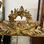 Gold Antique French Louis XVI Style Giltwood Mirror, 1800s For Sale - Image 8 of 14