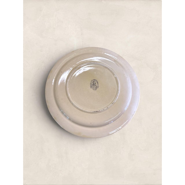 Antique English Taunton Vale Ceramic Cheese Dome For Sale - Image 4 of 5