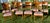 Vintage Brass Inlay Chairs Vintage Italian Regency Style Dining Chairs Set of 8 For Sale - Image 13 of 18