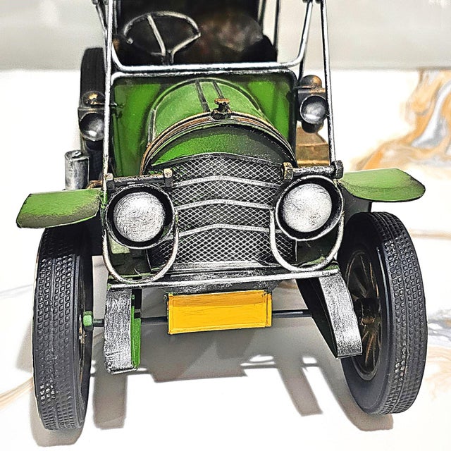 Metal Vintage 1916 Chevrolet Baby Grand Touring Car Model – Decorative Collectible For Sale - Image 7 of 18