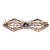 Modern 14 Karat Yellow Gold With Sapphire Center Stone Filigree Brooch For Sale - Image 3 of 9