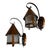 Early 20th Century Arts and Crafts Hammered Copper Outdoor Wall Sconces With Original Patina - a Pair For Sale - Image 10 of 12
