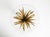 Mid-Century Gilded Floral Side Table with Glass Top by Hans Kögl, 1960s For Sale - Image 4 of 18