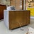 Restored 1970s Milo Baughman Style Gray Cube Chair With Wood Sides For Sale - Image 11 of 11