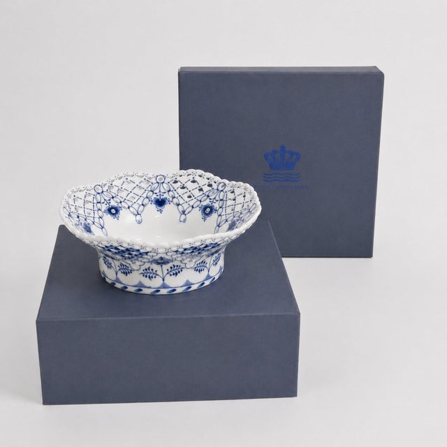 Ceramic Royal Copenhagen Tray Porcelain For Sale - Image 7 of 9