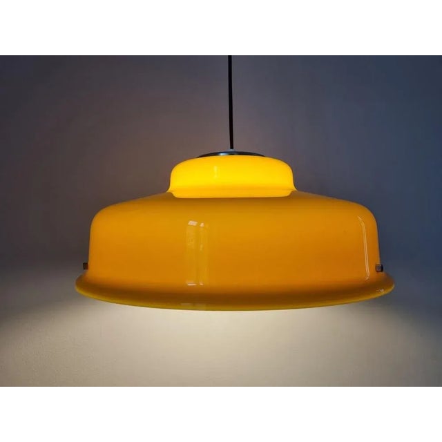 Mid-Century Pendant Meblo from Guzzini, Italy, 1970s For Sale - Image 12 of 16