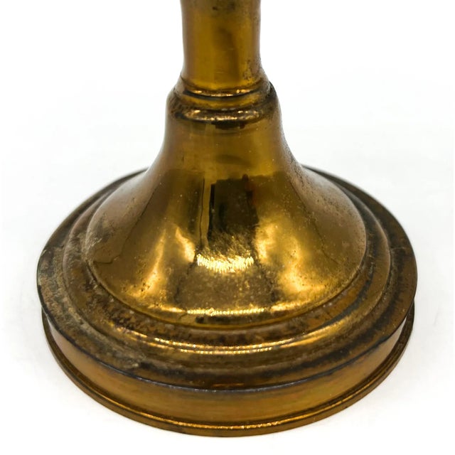 Mid-Century Brass Trophy Cup – Arlen Trophy Co., Brooklyn Ny – Double-Handled Laurel Urn – Mid-Century / Neoclassical Revival For Sale - Image 13 of 13