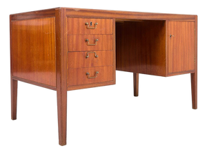 Mid-Century Scandinavian Modern Desk, 1950s