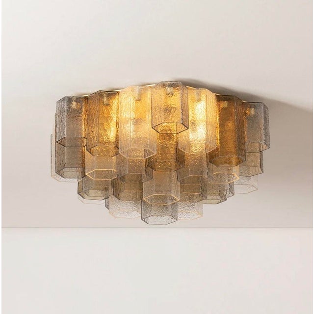 Dark Gray Helsinki Semi Flush by Corbett Lighting For Sale - Image 8 of 8
