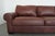 Animal Skin Pottery Barn Turner Roll Arm Leather Sofa For Sale - Image 7 of 15