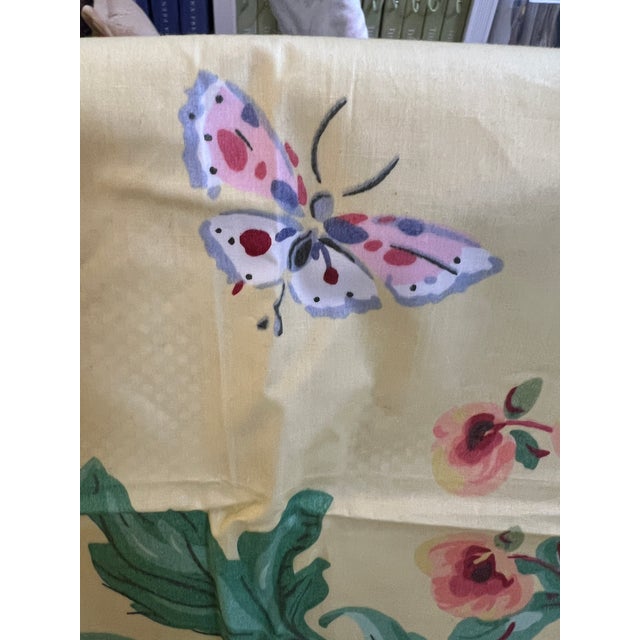 Traditional Beautiful Brunschwig & Fils Chintz Print Remnant For Sale - Image 3 of 4