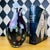 Large Amethyst Blown Art Glass Vase With Millefiori Floral Murrine, 13" For Sale - Image 9 of 11
