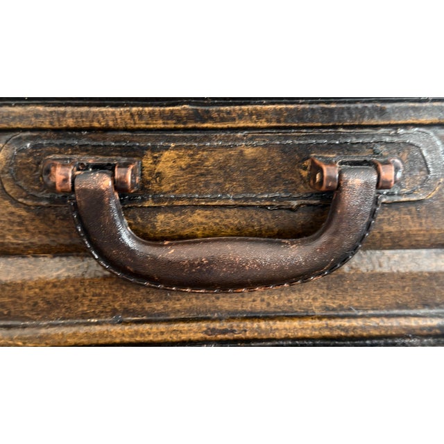Stacked Suitcase Drinks Tables, a Pair For Sale - Image 11 of 17