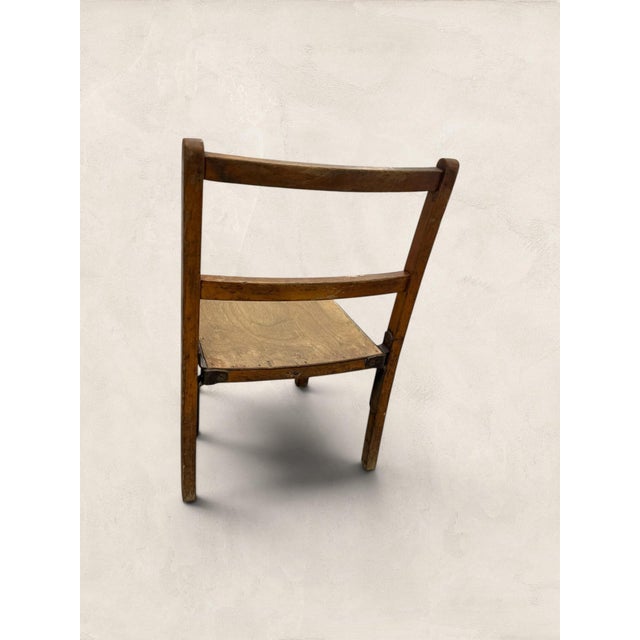 Antique English Pine Children's Chairs, Set of Four For Sale - Image 15 of 18