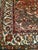 Vintage Bakhtiari Rug, Handwoven Wool, Medallion Floral Pattern, Brick Red & Ivory, 7x11 For Sale - Image 12 of 15