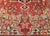 Antique Persian Heriz Serapi Rug, Hand-Knotted Wool, Geometric Pattern, Brick-Red & Blue, 5x7 For Sale - Image 16 of 18