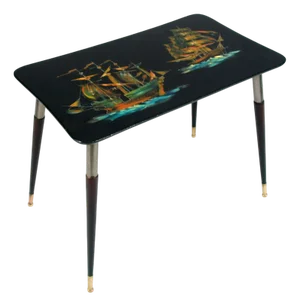 Mid-Century Coffee Table by Decalage Art Group for Cumino & C, Torino, 1950s