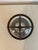 Vintage Industrial Caged Bulkhead Ceiling Light with Ribbed Glass, 1970s For Sale - Image 6 of 14