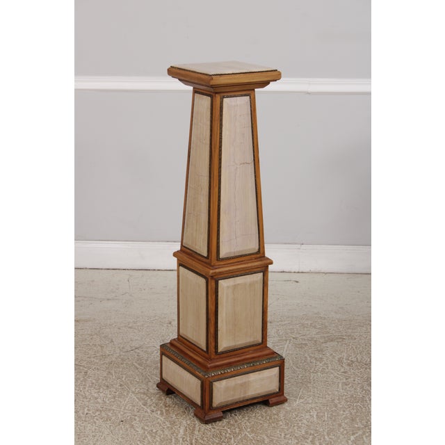 Age: Approx: 60 Years Old Details: Neoclassical Design Brass Trimwork Condition: Excellent Original Finish & Condition...