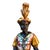 Wood Large Italian Moro Veneziano Blackamoor Figure with Shell Bowl, 1960 For Sale - Image 7 of 9