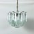 Italian Murano Trilobal Prism Pendant Light in Clear Glass, 1970s, in Very Good conditions. Designed 1970 to 1979 Up to...