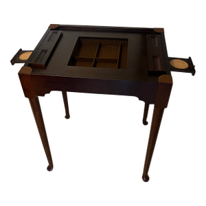 Vintage Mahogany Metamorphic Games Table