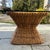1970s 1970s Wicker Maguire Style Hour Glass Coffee Table For Sale - Image 5 of 5