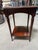 Chippendale VTG Lane Mahogany Accent Side Table Pull Out Tray For Sale - Image 3 of 4