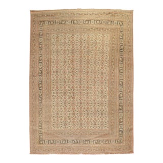 Zabihi Collection Antique Persian Tabriz Rug - 7'9" x 11'3" For Sale