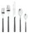 Mepra Fantasia 20-Piece Flatware Set, Black For Sale