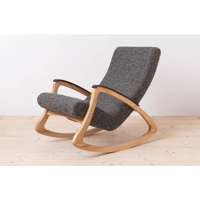 Mid-Century Modern Rocking Chair, 1950s For Sale - Image 14 of 14