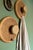 Brown Mid-Century Modern Italian Coat Wall Hooks in Wood and Woven Cane, 1960s, Set of 2 For Sale - Image 8 of 13