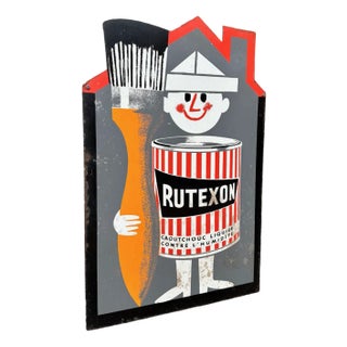 Vintage Advertising Rutexon, 1960s For Sale