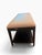 2020s Arhaus Upholstered Wood Bench With Lower Shelf – 48” For Sale - Image 5 of 12