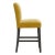 Transitional Chelsea Counter Stool in Citronella Luxe Velvet For Sale - Image 3 of 8