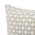 Transitional Schumacher X Celerie Kemble Betwixt 20" Pillow in Stone & White For Sale - Image 3 of 5