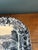 Antique Wedgwood Blue Transferware Platter With Cattle Motif. For Sale - Image 11 of 11