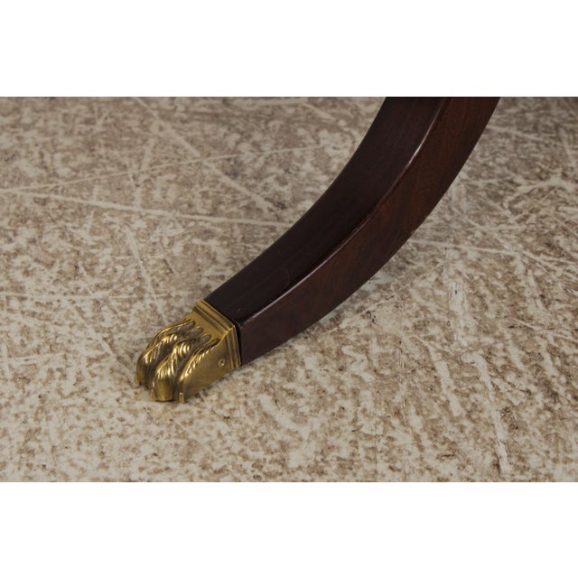 Henkel Harris Mahogany 2276 Double Pedestal Dining Table For Sale - Image 11 of 18