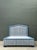 Vintage Upholstered Queen Bed Frame For Sale - Image 9 of 13