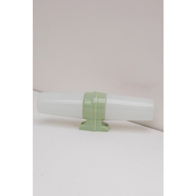 Vintage Porcelain Bathroom Light by Sigvard Bernadotte for Ifö 1960 For Sale - Image 6 of 12