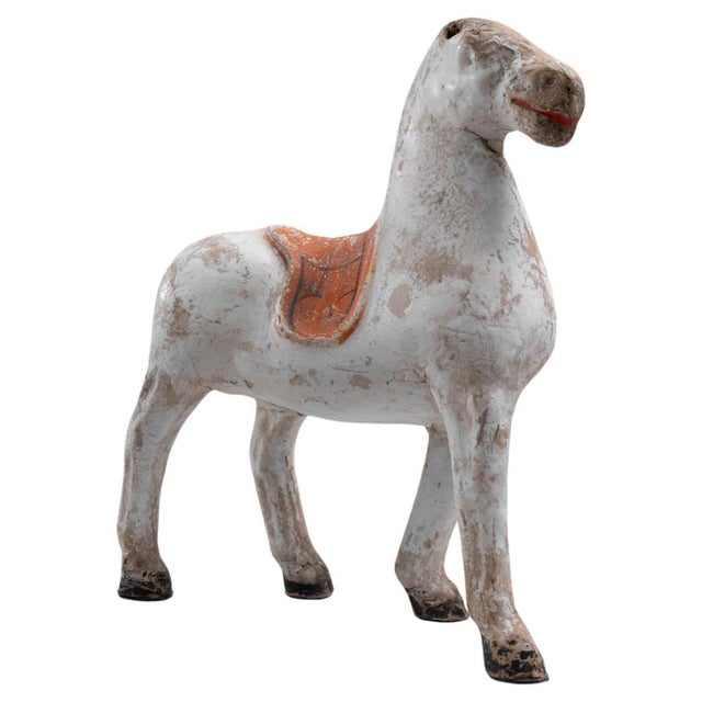 Vintage French Horse Sculpture For Sale - Image 15 of 18