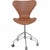 Model 3117 Office Chair in Cognac Leather by Arne Jacobsen, 1980s For Sale - Image 13 of 13