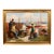Late 20th Century Danish School Oil Painting, “Sailors Resting” - Signed For Sale