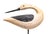This hand-carved wooden shorebird captures the quiet elegance of coastal folk carving. With its elongated neck, gently...