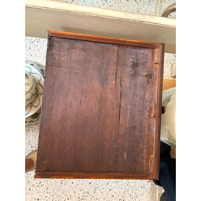 Antique English Mahogany Drop Leaf Table For Sale - Image 10 of 11
