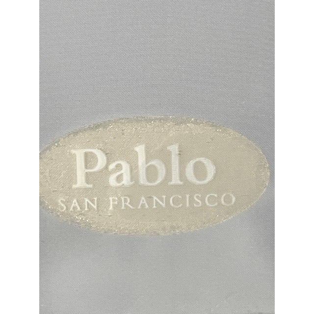 1990s Pablo Designs San Francisco Frosted Lucite Architectural Table Lamps - a Pair For Sale - Image 12 of 12