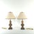 Baroque Pair of Carved Antique Giltwood Finials, Now Lamps, Italy, 19th Century For Sale - Image 3 of 7