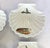 Ceramic Vintage French Porcelain Clam Shell Dishes- Set of 4 For Sale - Image 7 of 12