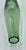 Green Villeroy & Boch Green Optic Ribbed Tapered Fluted Glass Bud Vase For Sale - Image 8 of 8