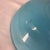 Glass Small Alfredo Barbini Bullicante Gold Fleck Turquoise Dish C. 1960s For Sale - Image 7 of 7